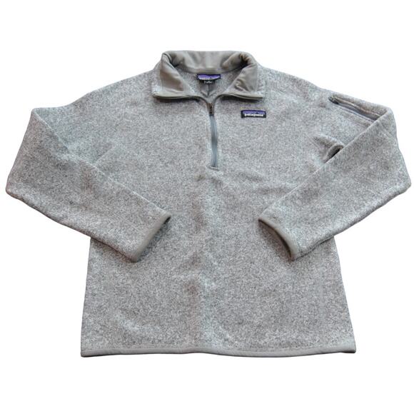 Patagonia Quarter Zip Sweater Small Gray - Picture 1 of 9